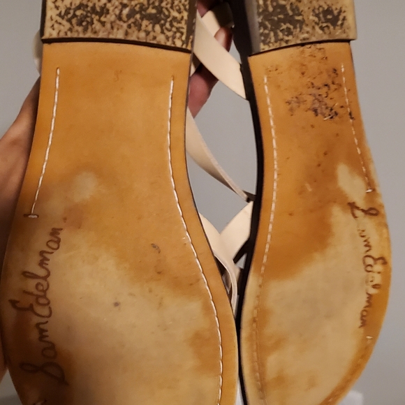 SAM EDELMAN GALLAGHER women's leather strappy sandals size 8M - Picture 7 of 7